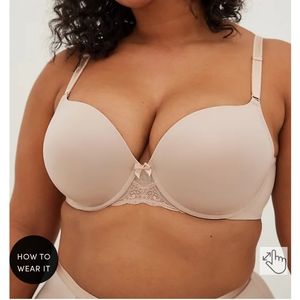 Torrid Push-Up T-Shirt Bra 46B